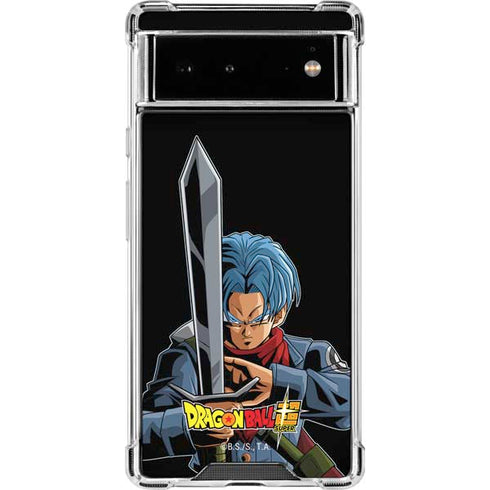 Dragon Ball Super Trunks Portrait Google Pixel 6 Clear Case